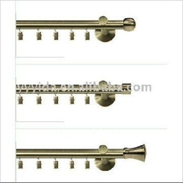 Metal curtain pole, curtain rod, curtain tube