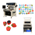 Máy làm hoa giày cao su mềm PVC