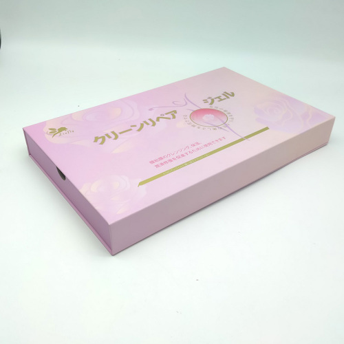 磁気蓋付きのピンクファッションアクセサリープレゼンテーションボックス