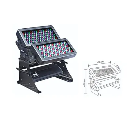 high power led project light outdoor rgb 24vdc led flood light IP65 LED project light 