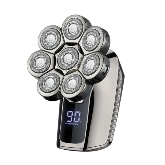8D Multi-Functional Electric Head Floating Shaver