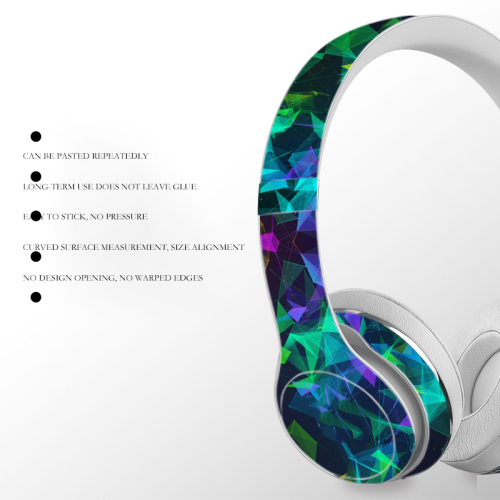 Anti-scratch Gaming Headset Creative Stickers for Kids