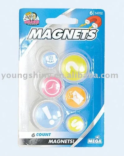 6-pc Magnetic Button