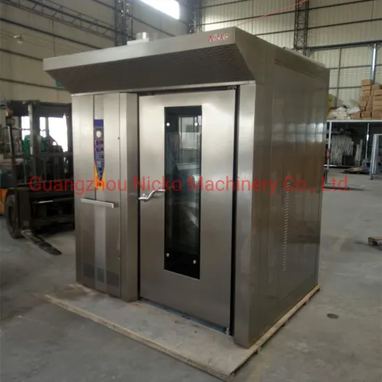Bread Electric Bakery Equipment Stainless Steel Rotary Oven