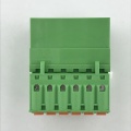 Bornier PCB enfichable à double rangées au pas de 5,08 mm