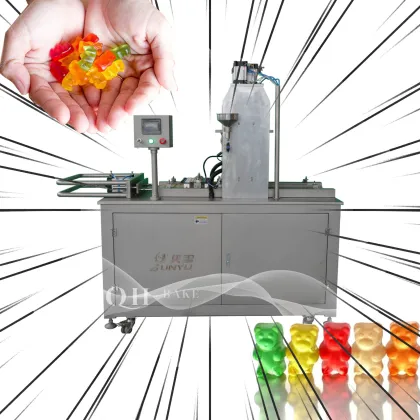 Space and Staff Saving Gummy Candy Depositing Machine