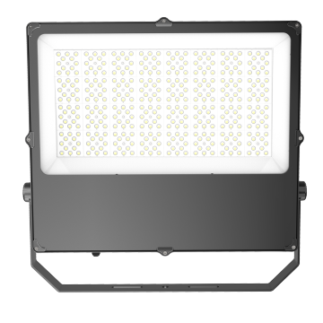 300W/350W yüksek kaliteli IP66 Su geçirmez Siyah LED Sel Işığı Spor Alanları