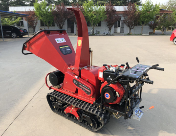 crawler wood chipper