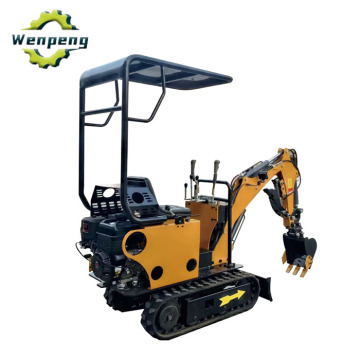 0.8Ton Mini Excavator Crawler Digger For Land Clearing