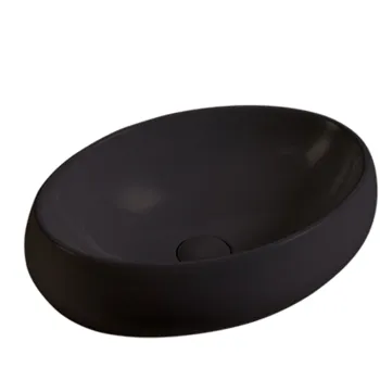 Gold Wash Hand Wall Hung Ceramic Basin - Small Triangle Design