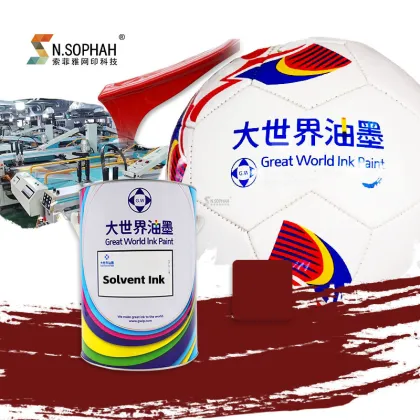 Direct Manufacturers Leather Printing Solvent Ink Screen Printing Solvent Ink