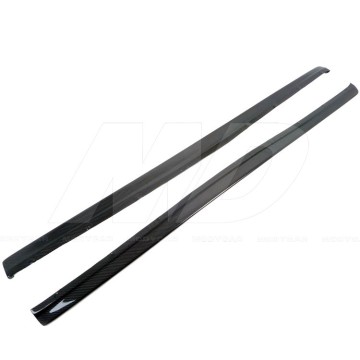 Carbon Fiber Side Skirt Extensions for 2001-2007 Mitsubishi Lancer Evolution Evo 7 8 9