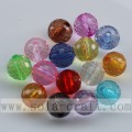 Nice Clear Football Faceted Jewelry Acrylic Crystal Beads