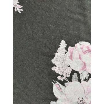 Rayon Poly Span Discharge Print Terry