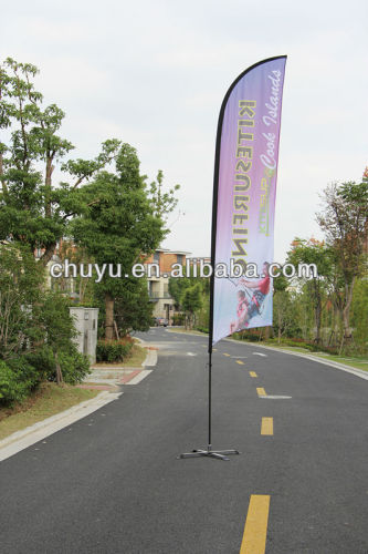 promotional beach advertising flags sail flag