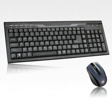 Ergonomic 2.4g Wireless Keyboard And Mouse Combo For Desktop Computer Spare / Parts