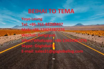 Guangxi Beihai Sea Freight to Ghana Tema