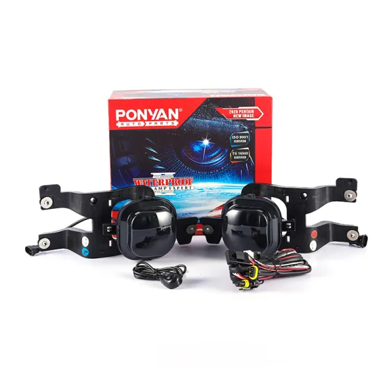 Smoke Lens LED Fog Light Assembly with DRL for 2008-2010 Ford F250 F350 F450 F550