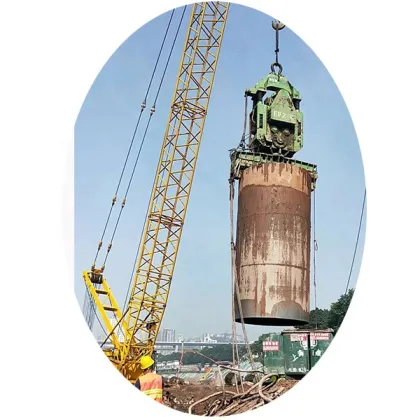 TYSIM EP120 Hydraulic Pile Vibro Hammer