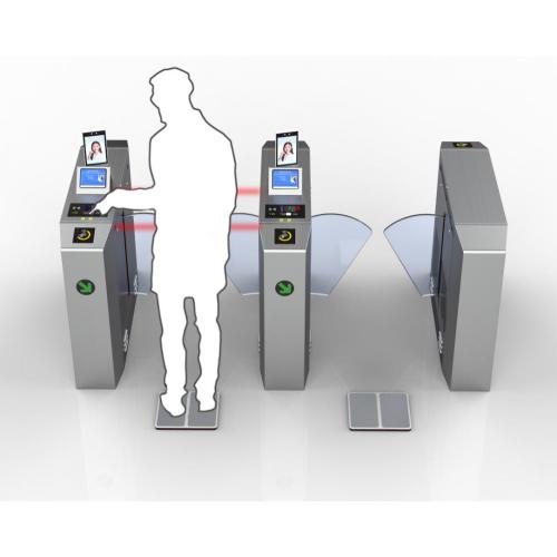 ESD सुरक्षा परीक्षक फ्लैप टर्नस्टाइल सिस्टम