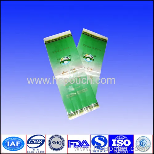 Heat Seal Rice Packaging Bags 