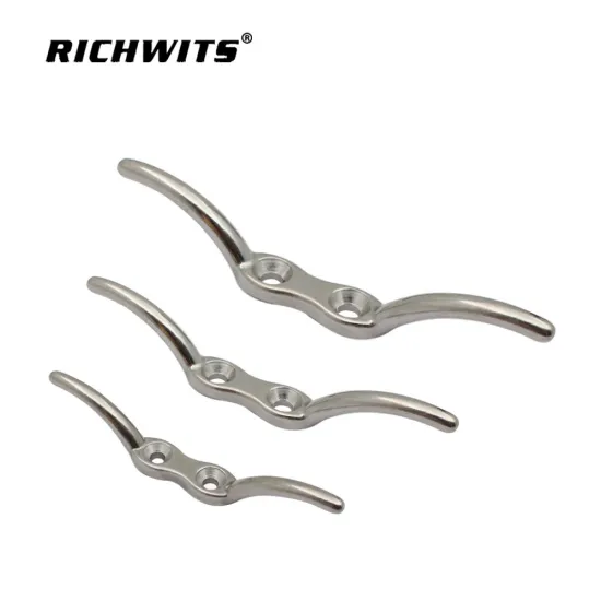 4 inch marine cleat rigging hardware stainless steel 316 wire cable rope cleat