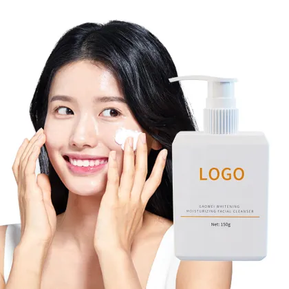 OEM Organic Facial Cleanser - Deeply Cleaning, Firming, Whitening, Oil Removing Turmeric Facial Wash