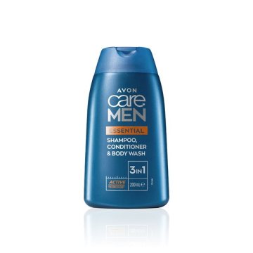 Avon Care Men Essential 3 in 1 Shampoo, Conditioner and Body Shampoo 200 ml