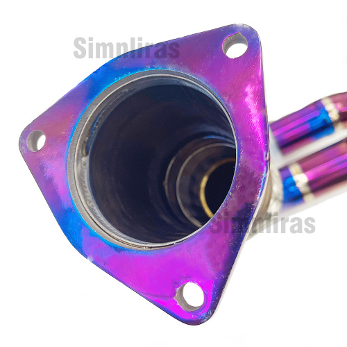 Titanium lila Chevrolet Corvette C8 6.2L 20-24 Pro-1 SS X-Pipe-Auspuff