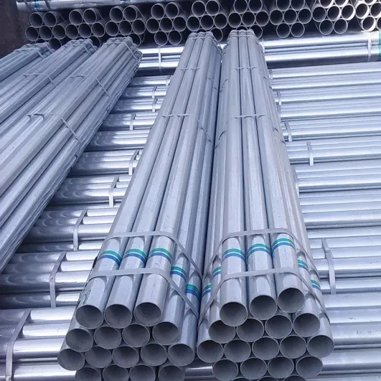 Pre Galvanized Steel Weld Pipe With Coupling