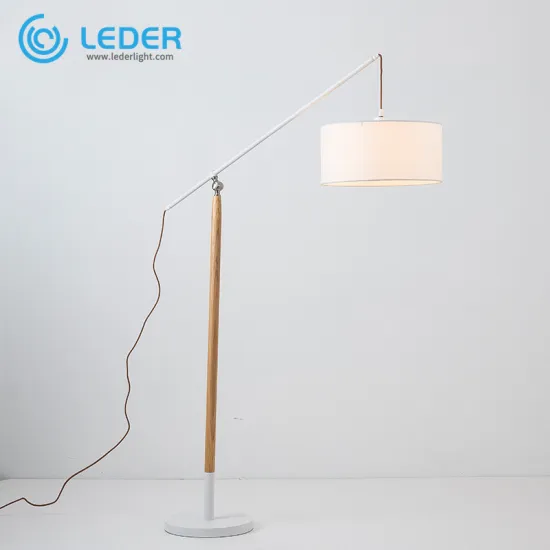 LEDER Standard Wooden Floor Lamp
