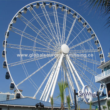 Top Class Amusement Park Rides 104m Ferris Wheel