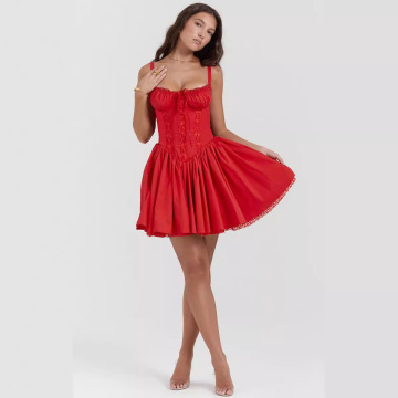 Customized casual mini dress