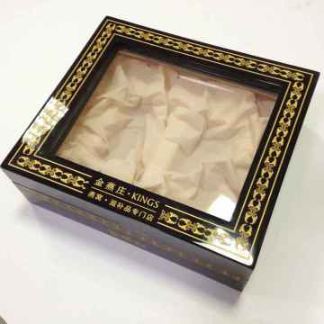 Scatola regalo in legno lucido di fascia alta per cubilo