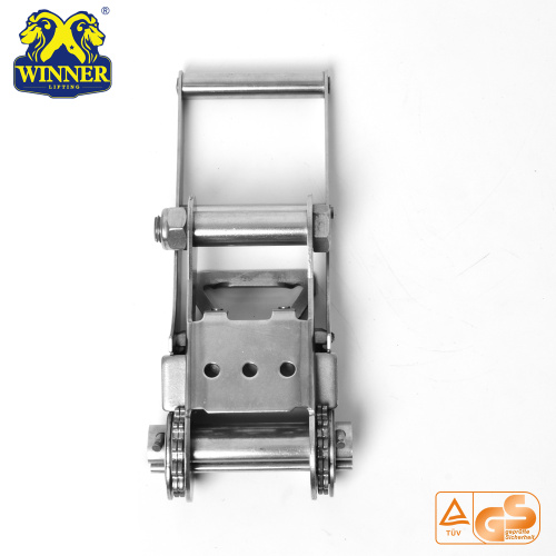 High Quality Long Wide Handle Ratchet Buckle For Webbing