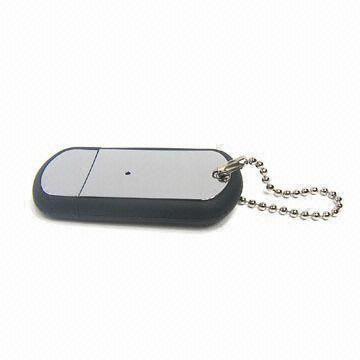 Aluminum USB Flash Drive with Chain, Compatible with Microsoft Windows 98, 98SE, Me, and 2000