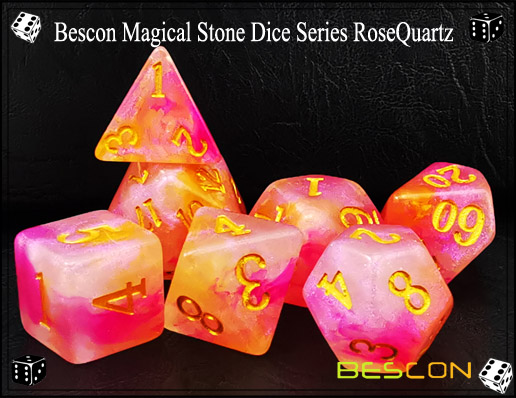 RoseQuartz Dice-3