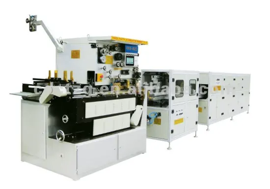 Combined can making/resistance welding machine & external roller coating machine
