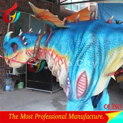 Life size walking dinosaur costume