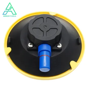 Professional Heavy Duty Car Camera Mount with 6-inch Vacuum Suction Cup and Hand Pump Seamer