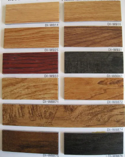Hot-sale high quality waterproof interlocking pvc vinyl flooring plank