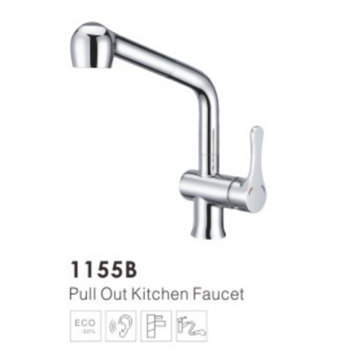 Kitchen Faucet Pull out Kitchen Mixer Faucet 1155B Supplier