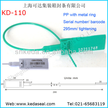 One-time lock Self-locking Plastic Security Seals KD-110