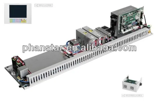 three system computerized knitting machine