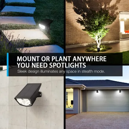 Outdoor Solar Garden Lights: Waterproof and Bright for Landscape Illumination