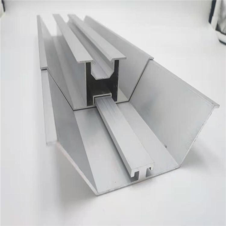 Aluminum alloy BIPV rooftop solar mounting system
