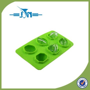 FDA SGS LFGB standard ball shape silicone ice cube tray
