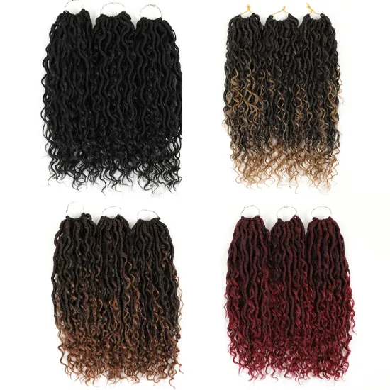 X-TRESS Wholesale Price Silky River Locs Afro Braiding Hair Bundles Heat Resistant Synthetic Hair Braids Fiber Hair Extensions