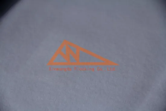 100%long nylon velvet in white for jewelry box hot sale products