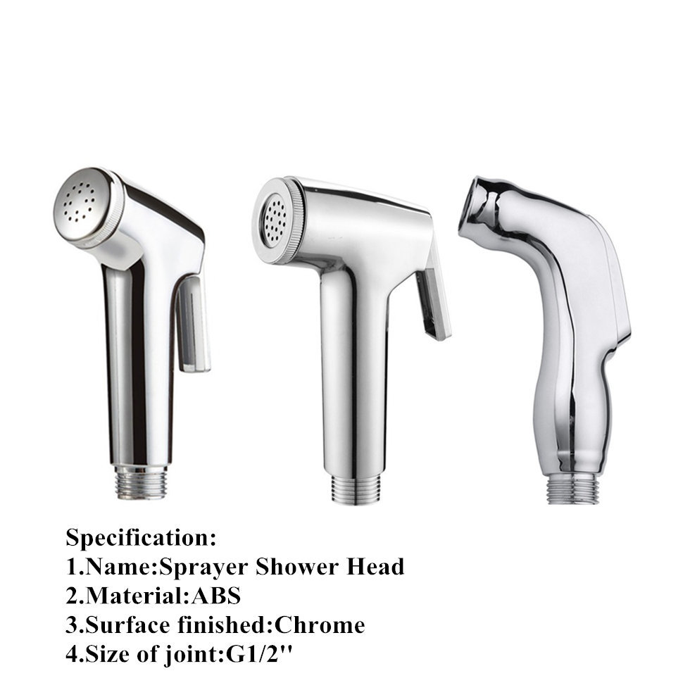 thumbnail image 2 of A ADENK Stainless Steel Shattaf Handheld Bidet Sprayer - Brushed Nickel, 48-inch Hose 2 of 6